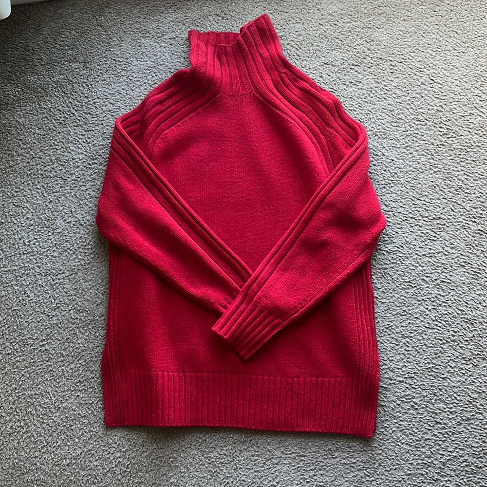 The Best Classic Red Ralph Lauren Turtleneck